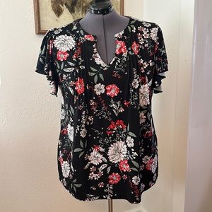 Beautiful Floral PerSeption Women Blouse